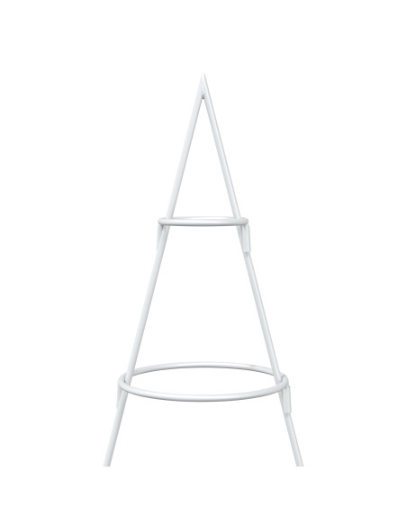 Albero di Natale in metallo con supporto KUOPIO 150 cm Acciaio