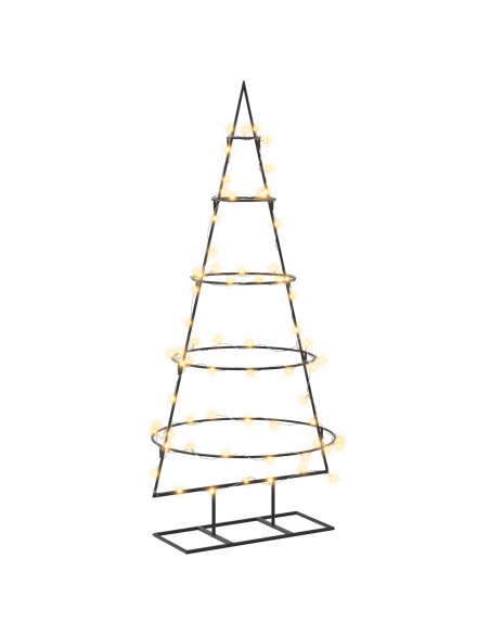Albero di Natale in metallo con supporto KUOPIO 125 cm