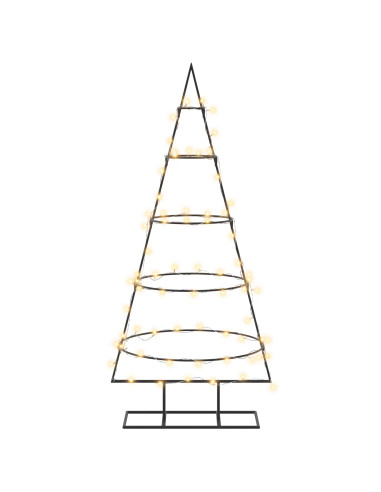Albero di Natale in metallo con supporto KUOPIO 125 cm