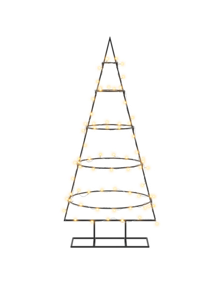 Albero di Natale in metallo con supporto KUOPIO 125 cm