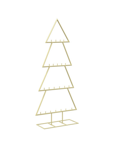 Albero di Natale in metallo con supporto KUOPIO 125 cm Acciaio