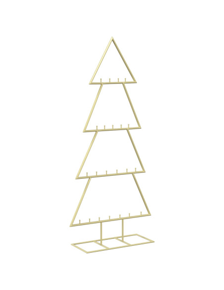 Albero di Natale in metallo con supporto KUOPIO 125 cm Acciaio