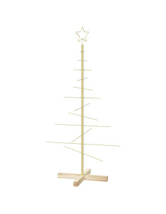 Albero di Natale in metallo con supporto KUOPIO 120 cm Acciaio 2