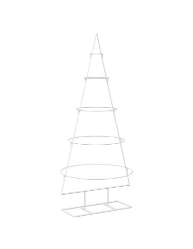 Albero di Natale in metallo con supporto KUOPIO 125 cm Acciaio