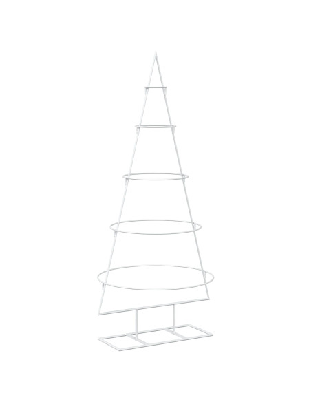 Albero di Natale in metallo con supporto KUOPIO 125 cm Acciaio