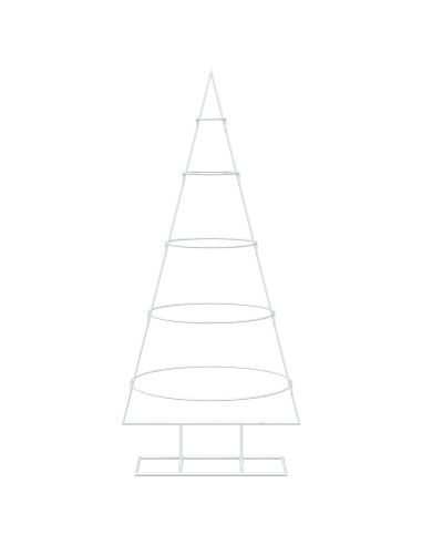 Albero di Natale in metallo con supporto KUOPIO 125 cm Acciaio