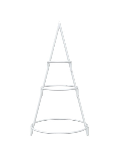 Albero di Natale in metallo con supporto KUOPIO 125 cm Acciaio