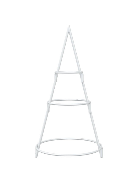 Albero di Natale in metallo con supporto KUOPIO 125 cm Acciaio