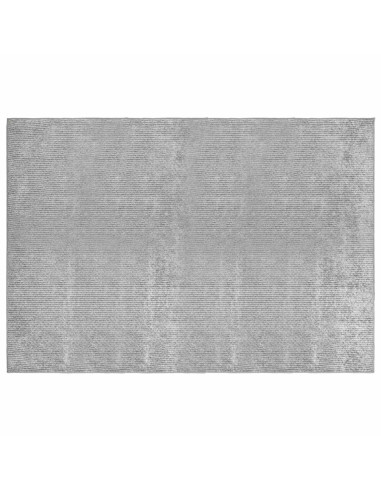 Tappeto Grigio 190 x 300 cm 100% Poliestere 3 mm Lavabile