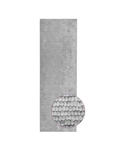 Tappeto Grigio 80 x 100 cm 100% Poliestere 3 mm Lavabile