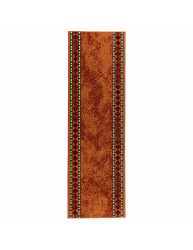 Tappeto Runner FLORNES Tessuto Arancione PP 7 mm