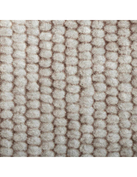 Tappeto Beige 50 x 100 cm 100% Poliestere 3 mm Lavabile