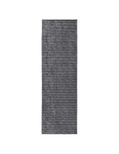 Tappeto Antracite 80 x 150 cm 100% Poliestere 3 mm Lavabile 2