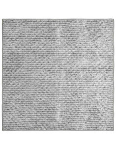 Tappeto Grigio 100 x 100 cm 100% Poliestere 3 mm Lavabile 2
