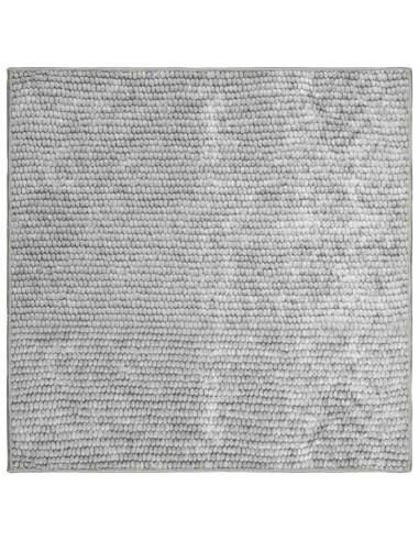 Tappeto Grigio 100 x 100 cm 100% Poliestere 3 mm Lavabile