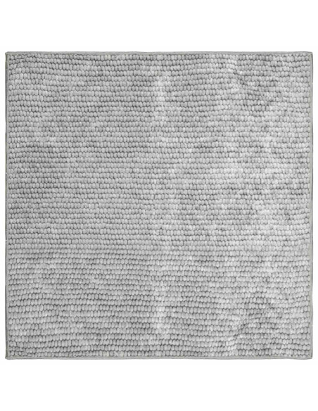 Tappeto Grigio 100 x 100 cm 100% Poliestere 3 mm Lavabile