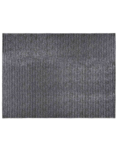 Tappeto Antracite 300 x 400 cm 100% Poliestere 3 mm Lavabile 2