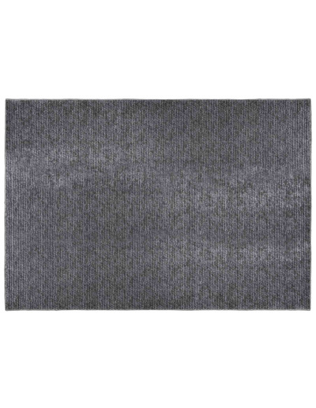 Tappeto Antracite 160 x 230 cm 100% Poliestere 3 mm Lavabile