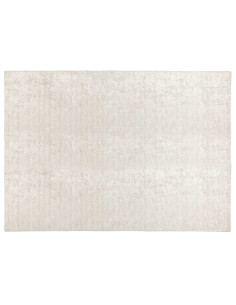 Tappeto Crema 160 x 230 cm 100% Poliestere 3 mm Lavabile 2