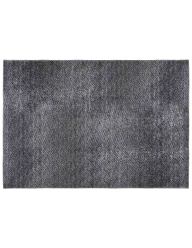 Tappeto Antracite 190 x 300 cm 100% Poliestere 3 mm Lavabile
