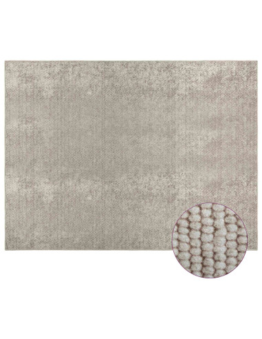 Tappeto Beige 300 x 400 cm 100% Poliestere 3 mm Lavabile