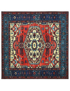 Tappeto ORIZ Rosso 160 x 160 cm 100% Poliestere 2