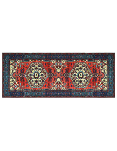 Tappeto ORIZ Rosso 80 x 200 cm 100% Poliestere 2