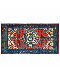 Tappeto ORIZ Rosso 80 x 150 cm 100% Poliestere 2