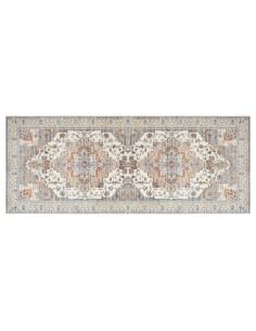 Tappeto ORIZ Marrone 80 x 200 cm 100% Poliestere 2