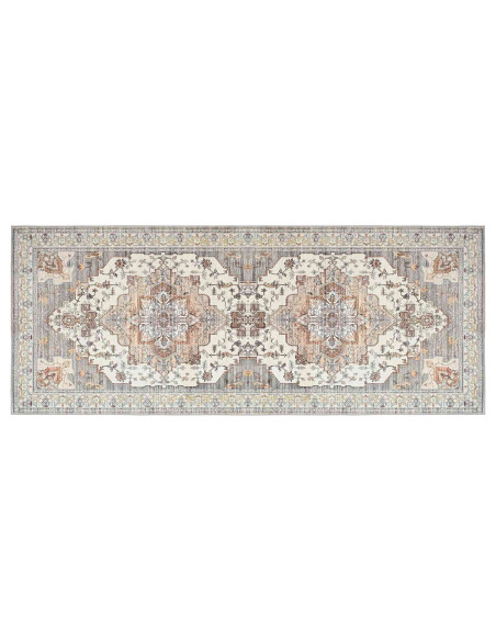 Tappeto ORIZ Marrone 80 x 200 cm 100% Poliestere
