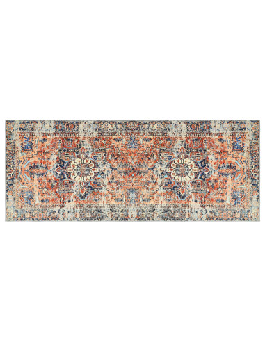 Tappeto ORIZ Arancione 80 x 200 cm 100% Poliestere