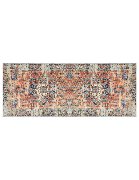 Tappeto ORIZ Arancione 80 x 200 cm 100% Poliestere