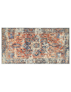 Tappeto ORIZ Arancione 80 x 150 cm 100% Poliestere 2