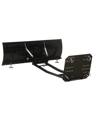 Spazzaneve per ATV 115x38 cm Nero