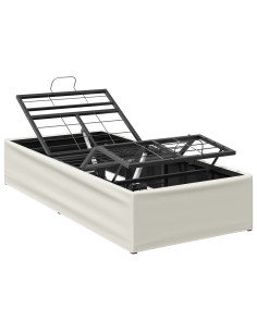 Telaio Letto Elettrico Regolabile Bianco 200 x 90 x 33,5 cm 2