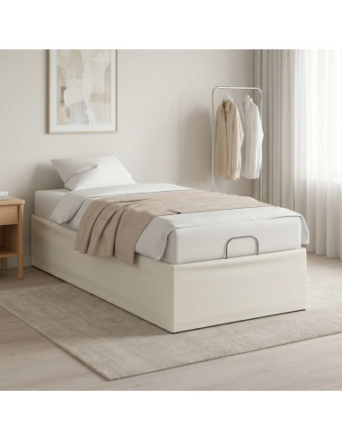 Telaio Letto Elettrico Regolabile Bianco 200 x 100 x 33,5 cm