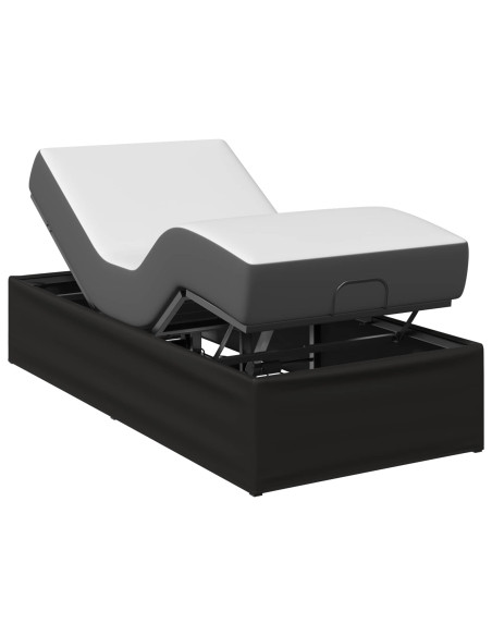 Telaio Letto Elettrico Regolabile Nero 200 x 100 x 33,5 cm