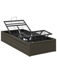 Telaio Letto Elettrico Regolabile Grigio 200 x 90 x 33,5 cm 2