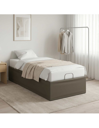 Telaio Letto Elettrico Regolabile Grigio 200 x 90 x 33,5 cm