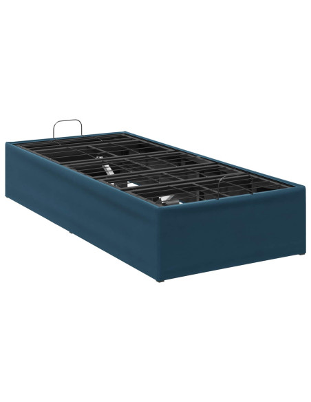 Telaio Letto Elettrico Regolabile Blu 200 x 90 x 33,5 cm