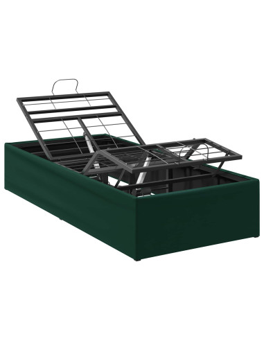 Telaio Letto Elettrico Regolabile Verde Foresta