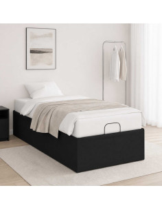 Telaio Letto Elettrico Regolabile Nero 200 x 90 x 33,5 cm
