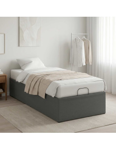 Telaio Letto Elettrico Regolabile Grigio Scuro