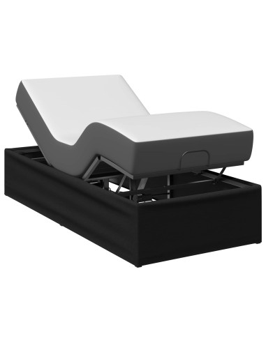 Telaio Letto Elettrico Regolabile Nero 200 x 90 x 33,5 cm