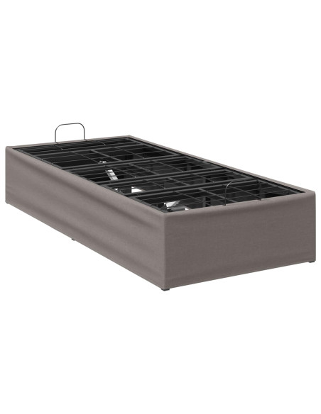 Telaio Letto Elettrico Regolabile Tortora 200 x 100 x 33,5 cm