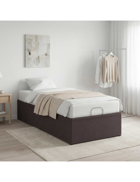 Telaio Letto Elettrico Regolabile Marrone 200 x 90 x 33,5 cm