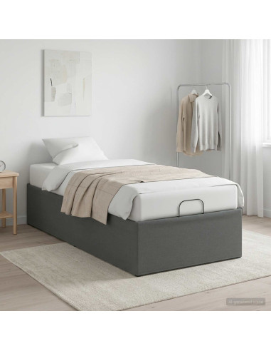 Telaio Letto Elettrico Regolabile Grigio Scuro
