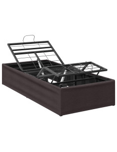 Telaio Letto Elettrico Regolabile Marrone 200 x 100 x 33,5 cm 2