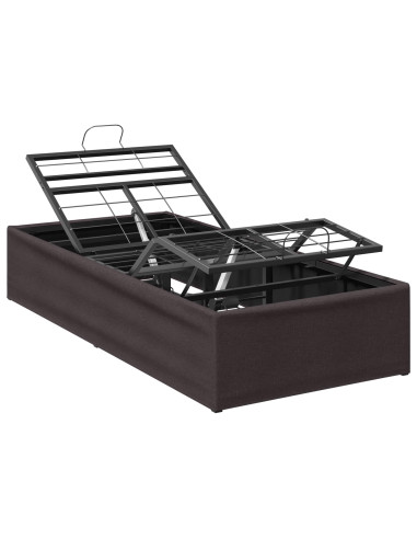 Telaio Letto Elettrico Regolabile Marrone 200 x 100 x 33,5 cm