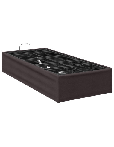 Telaio Letto Elettrico Regolabile Marrone 200 x 100 x 33,5 cm